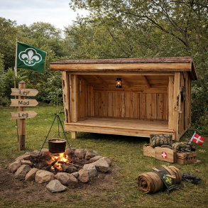 Mini Shelter med kalmartag