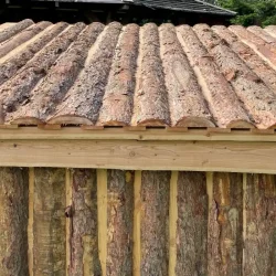 Vores Danske Skovshelter XL er den mest populre model og det er det naturlige look der gr den attraktiv, samtidig med en gunstig pris. 