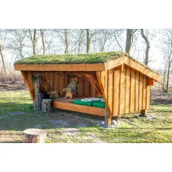 Oksbl Shelter, det originale shelter
