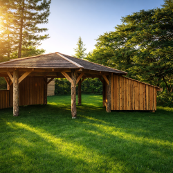 Shelter til b�lhytte