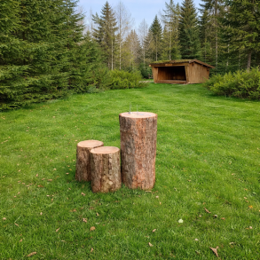 Siddestub til b�lplads �25 x 45 cm