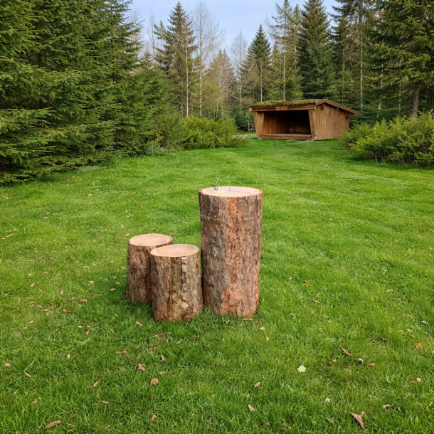 Siddestub til b�lplads �25 x 45 cm