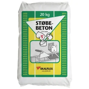 Stolpebeton Skalflex 20 kg – Det ideelle valg til stabil og holdbar montering af stolper