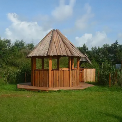 8-kantet pavillon fra oksbl Savvrk