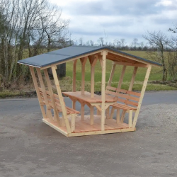 Bord/bnk st m/tagpap - samlet