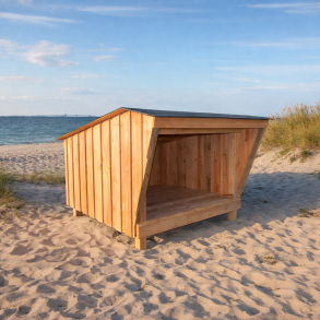Urban shelter, i moderne stil - strand