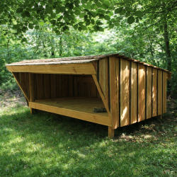 Vi i Naturen XL shelter med tagpaptag