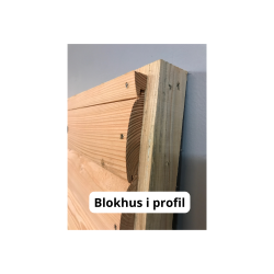 21x115 mm Blokhus Stykpris 4,2 m