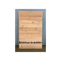 Skraldespandsskjuler til 3 spande