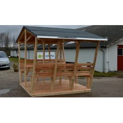 Bord/bnk st m/tagpap - samlet