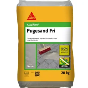 Skalflex Fugesand Fri, Natur 20 kg sk
