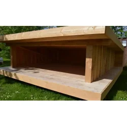 Vi har et kompetent team af dygtige tmrere der kan bygge dit luksusshelter