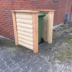 Enkelt skraldespandsskjuler