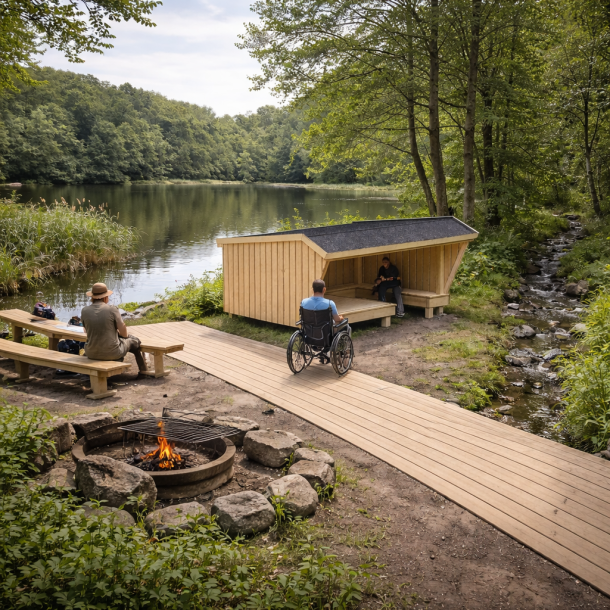 Familieshelter - Handicapvenligt