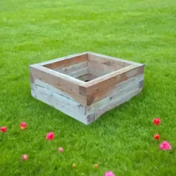 Hjbed i lrketr 1x1m. Leveres usamlet