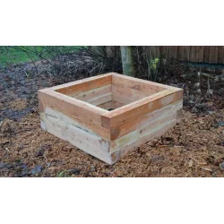 Hjbed i lrketr 1x1m. Leveres usamlet