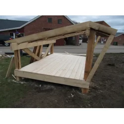Oksbl Shelter, den originale er det ideelle valg for dig, der sger et holdbart og stetisk smukt shelter til din naturgrund eller campingplads.