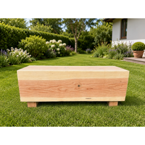 B�nk i massiv Douglas 350x350 mm - 1,2 m.