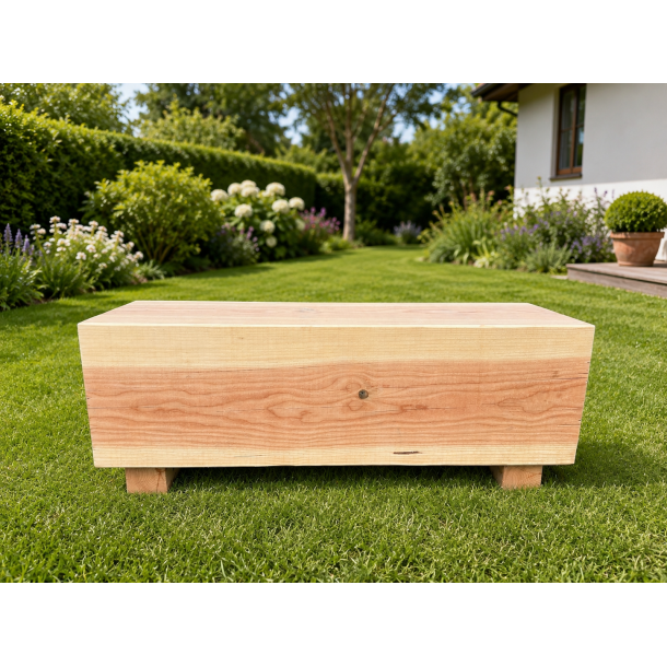 B�nk i massiv Douglas 350x350 mm - 1,2 m.