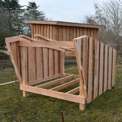 Mini Shelter i samelst egnes ogs fint til at male s det passer til huset eller sommerhuset.