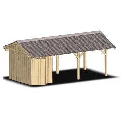 Kvalitetstr til din carport med kip – Ingen Trykimprgneret Tr