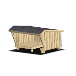 Dette famileshelter er designet med fokus p bde komfort og tilgngelighed.