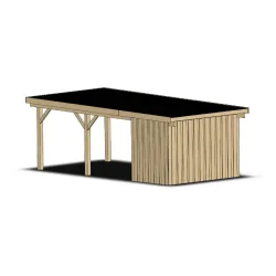 Vi tilbyder gerne et uforpligtende tilbud p en komplet lsning, der inkluderer opstning af carporten