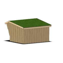 Komplet byggest lynshelter