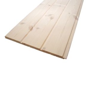 Rustik Hvid lud - glat - 5