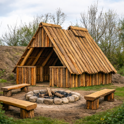 ny rustik b�lhytte 