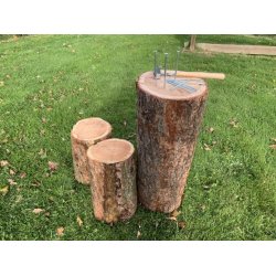 Smblok med hammer og 80 sm