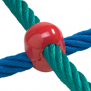 Monteringsbeslag til armeret reb