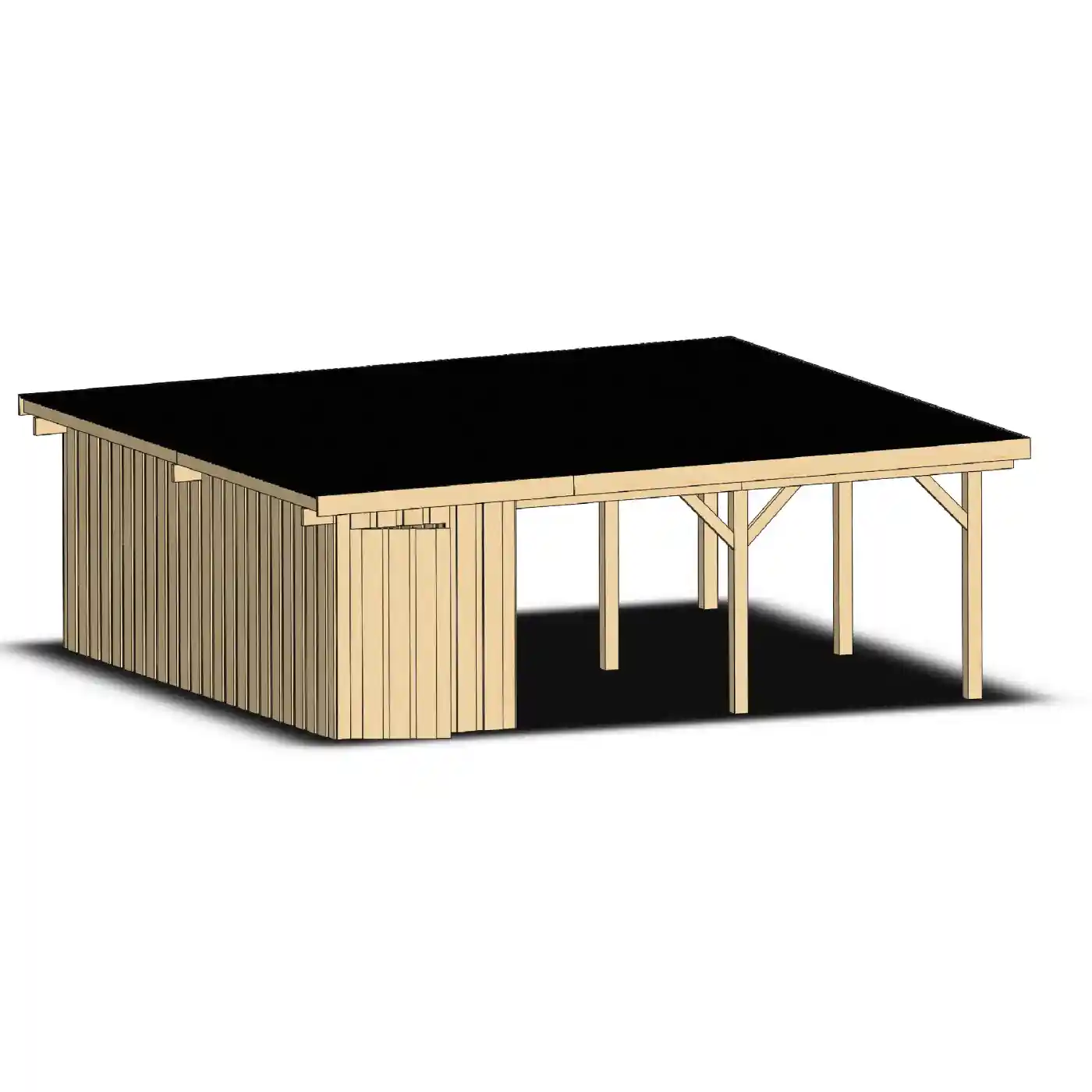 Dobbelt carport